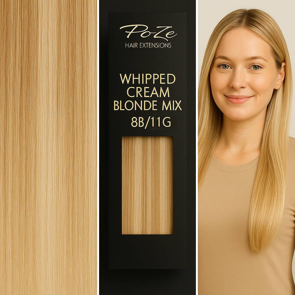 Clip & Go Standard - 8B/11G Whipped Cream Blonde